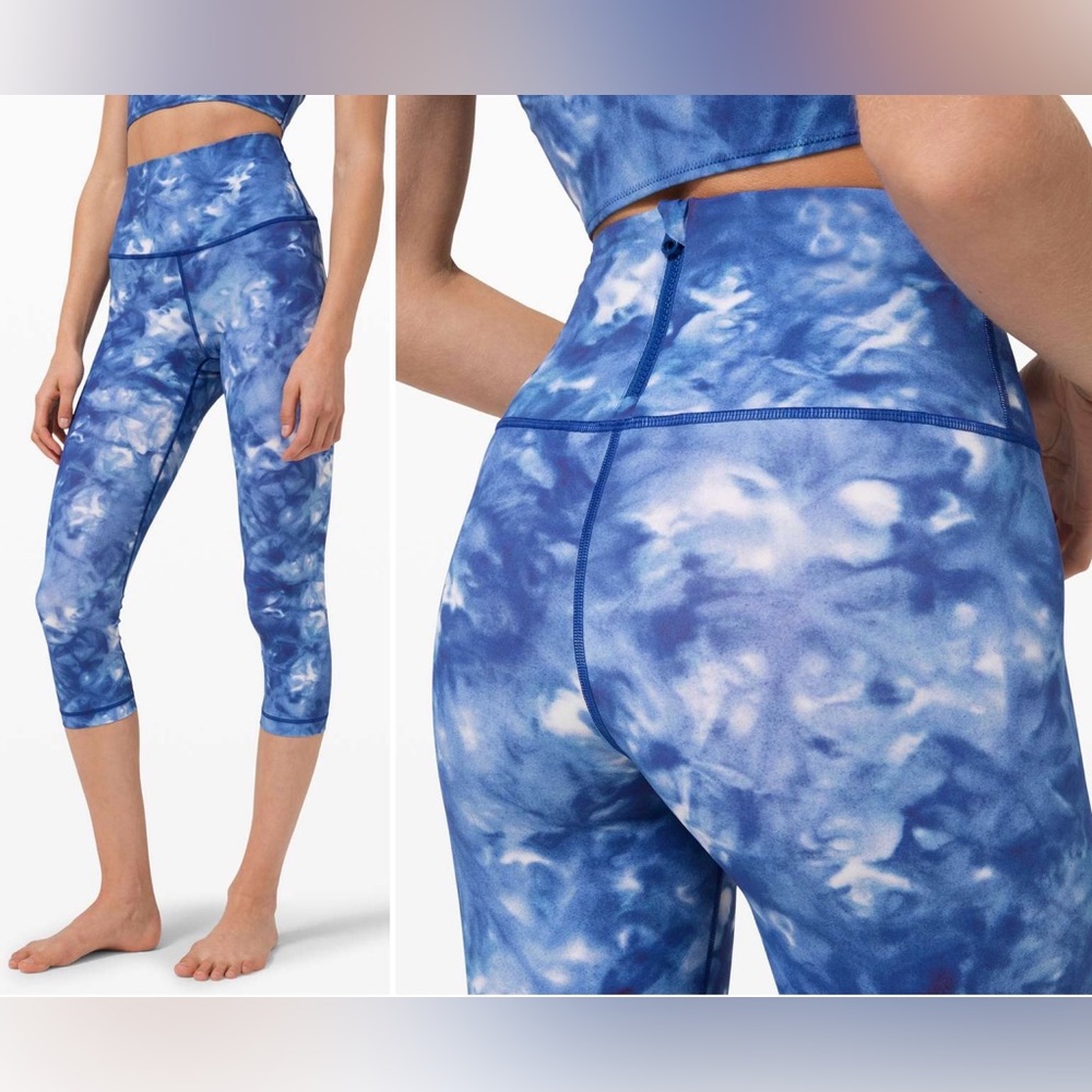 Lululemon Run with the Waves Crop 21"